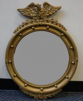 FEDERAL STYLE GILT PAINTED CAR