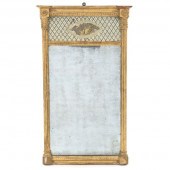 FEDERAL STYLE GILTWOOD MIRROR