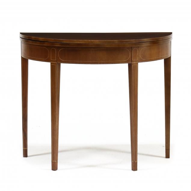 FEDERAL STYLE INLAID MAHOGANY
