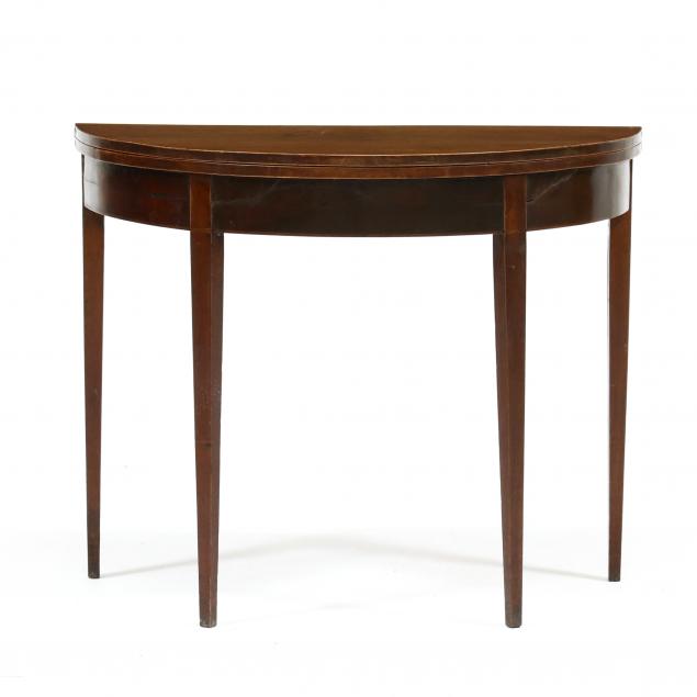 FEDERAL STYLE INLAID MAHOGANY