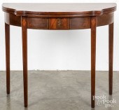 FEDERAL STYLE INLAID MAHOGANY