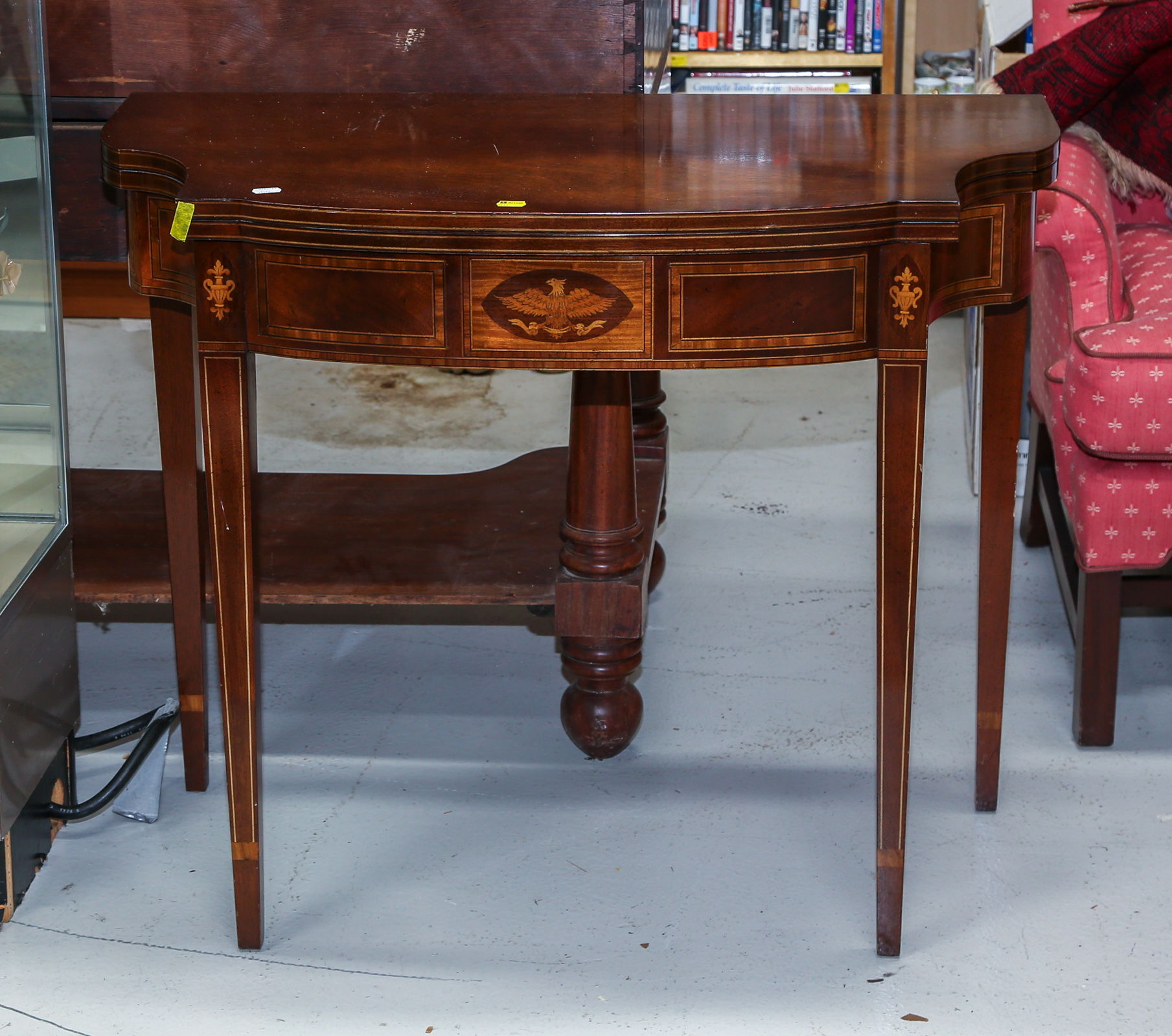 FEDERAL STYLE INLAID MAHOGANY