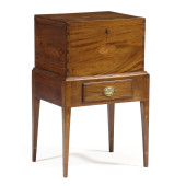 FEDERAL STYLE INLAID MAHOGANY