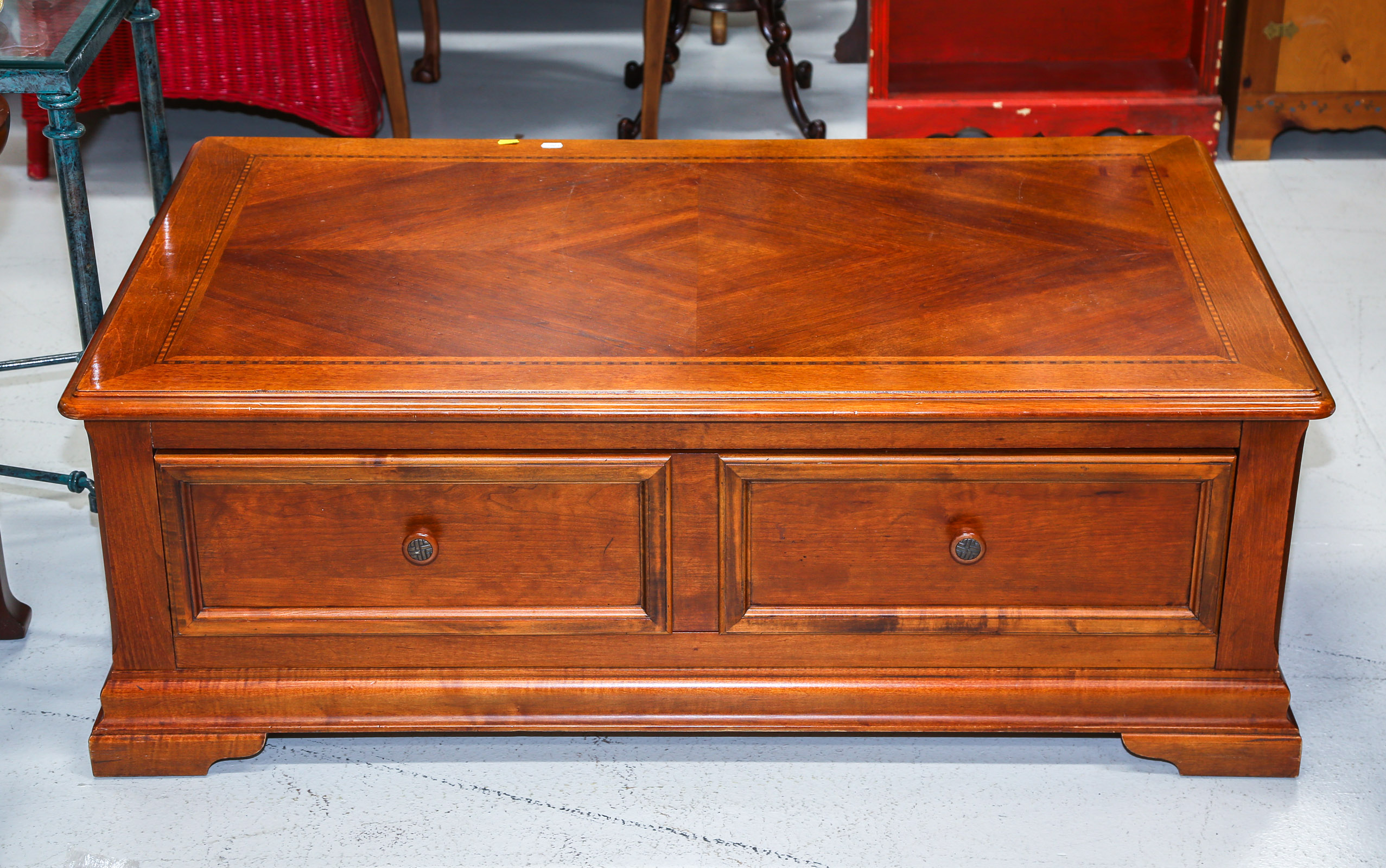 FEDERAL STYLE INLAID MAHOGANY