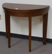 FEDERAL STYLE INLAID MAHOGANY