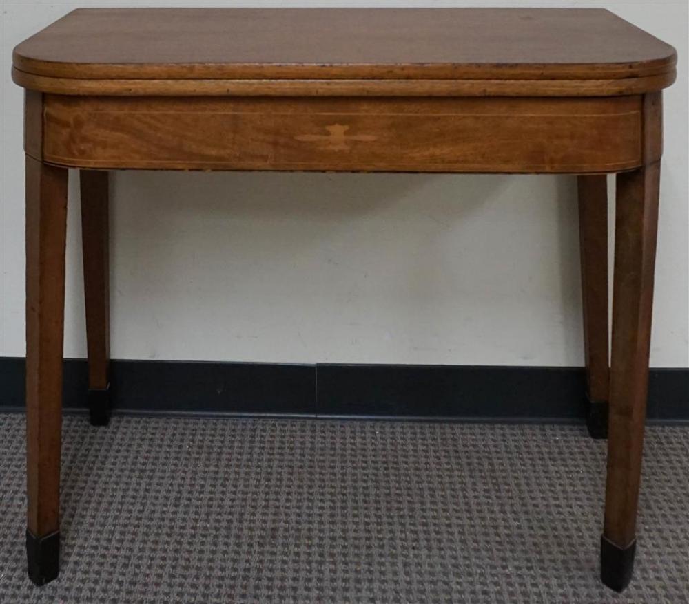 FEDERAL STYLE INLAID MAHOGANY