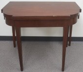 FEDERAL STYLE INLAID MAHOGANY