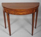 FEDERAL STYLE INLAID MAHOGANY