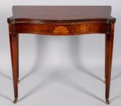 FEDERAL STYLE INLAID MAHOGANY