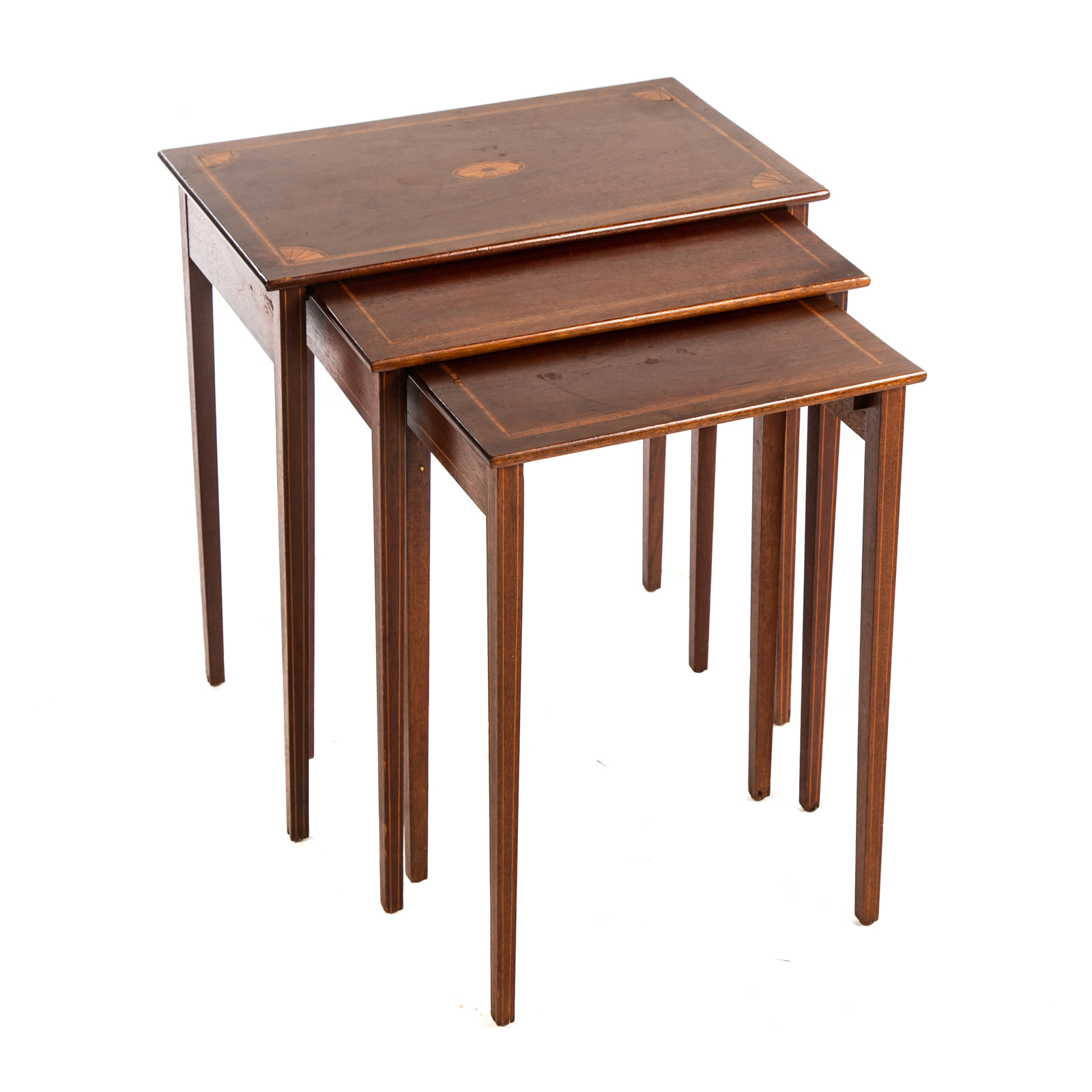 FEDERAL STYLE INLAID MAHOGANY