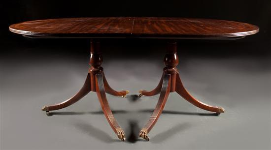Federal style inlaid mahogany
