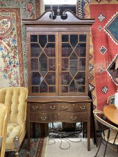 FEDERAL STYLE INLAID MAHOGANY