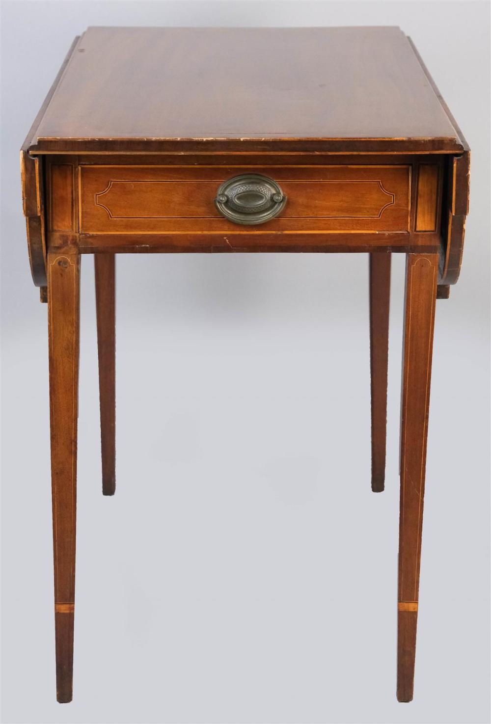 FEDERAL STYLE INLAID MAHOGANY