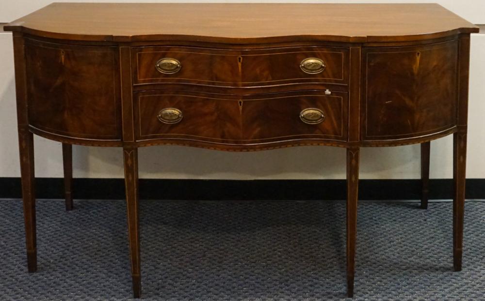 FEDERAL STYLE INLAID MAHOGANY