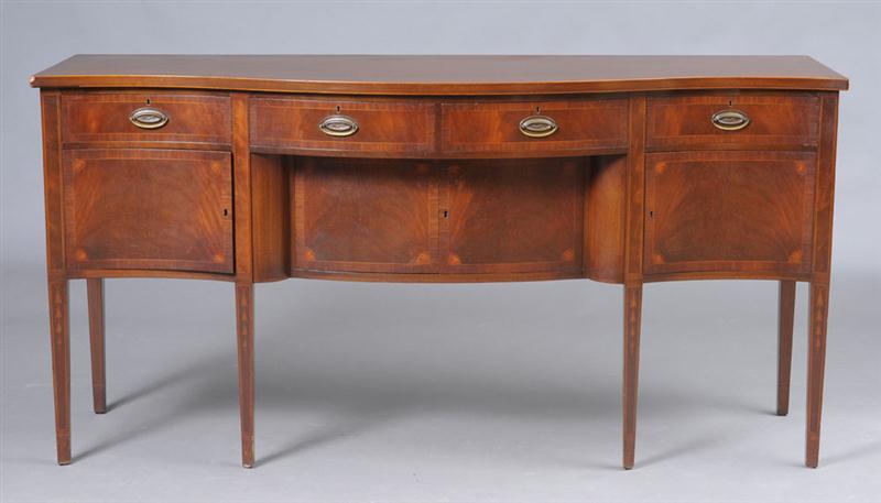 FEDERAL STYLE INLAID MAHOGANY