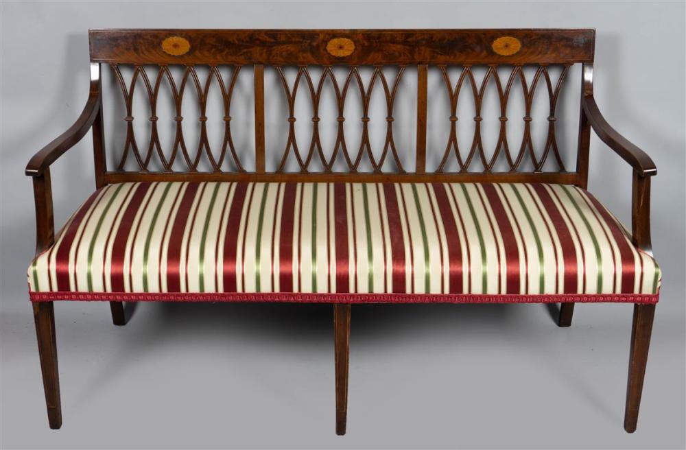 FEDERAL STYLE INLAID MAHOGANY