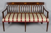 FEDERAL STYLE INLAID MAHOGANY