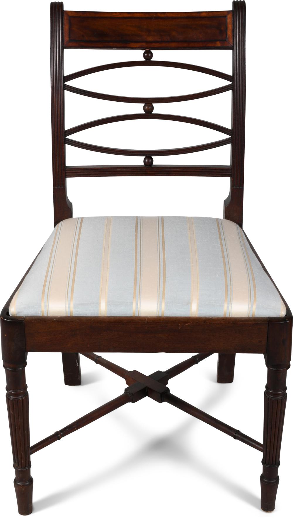 FEDERAL STYLE INLAID MAHOGANY