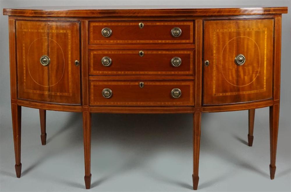 FEDERAL STYLE INLAID MAHOGANY