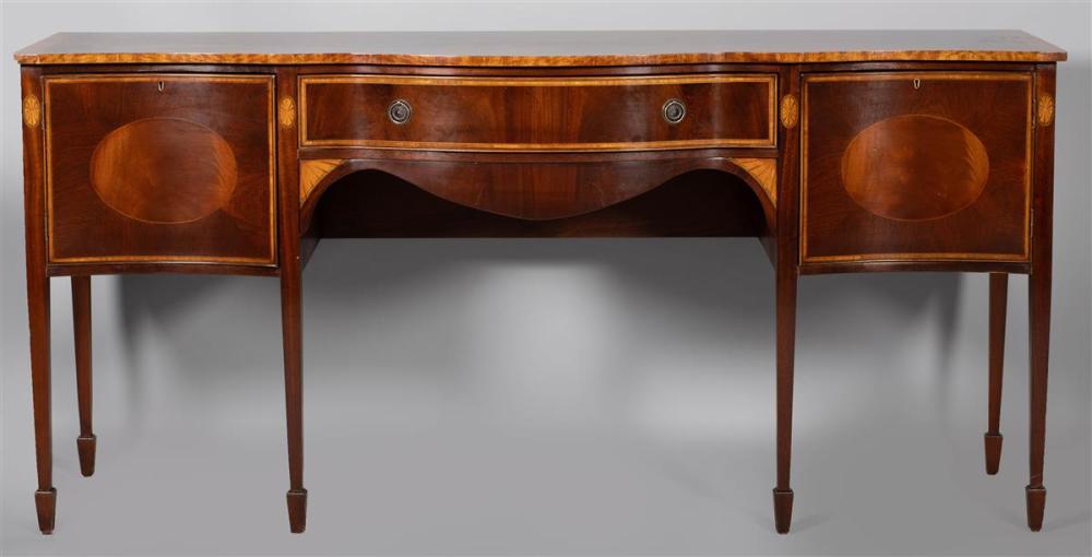 FEDERAL STYLE INLAID MAHOGANY