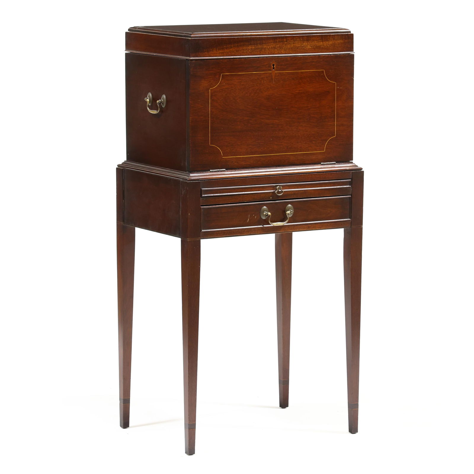 FEDERAL STYLE INLAID MAHOGANY