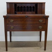 FEDERAL STYLE INLAID MAHOGANY