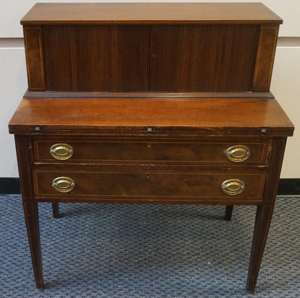 FEDERAL STYLE INLAID MAHOGANY