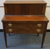 FEDERAL STYLE INLAID MAHOGANY
