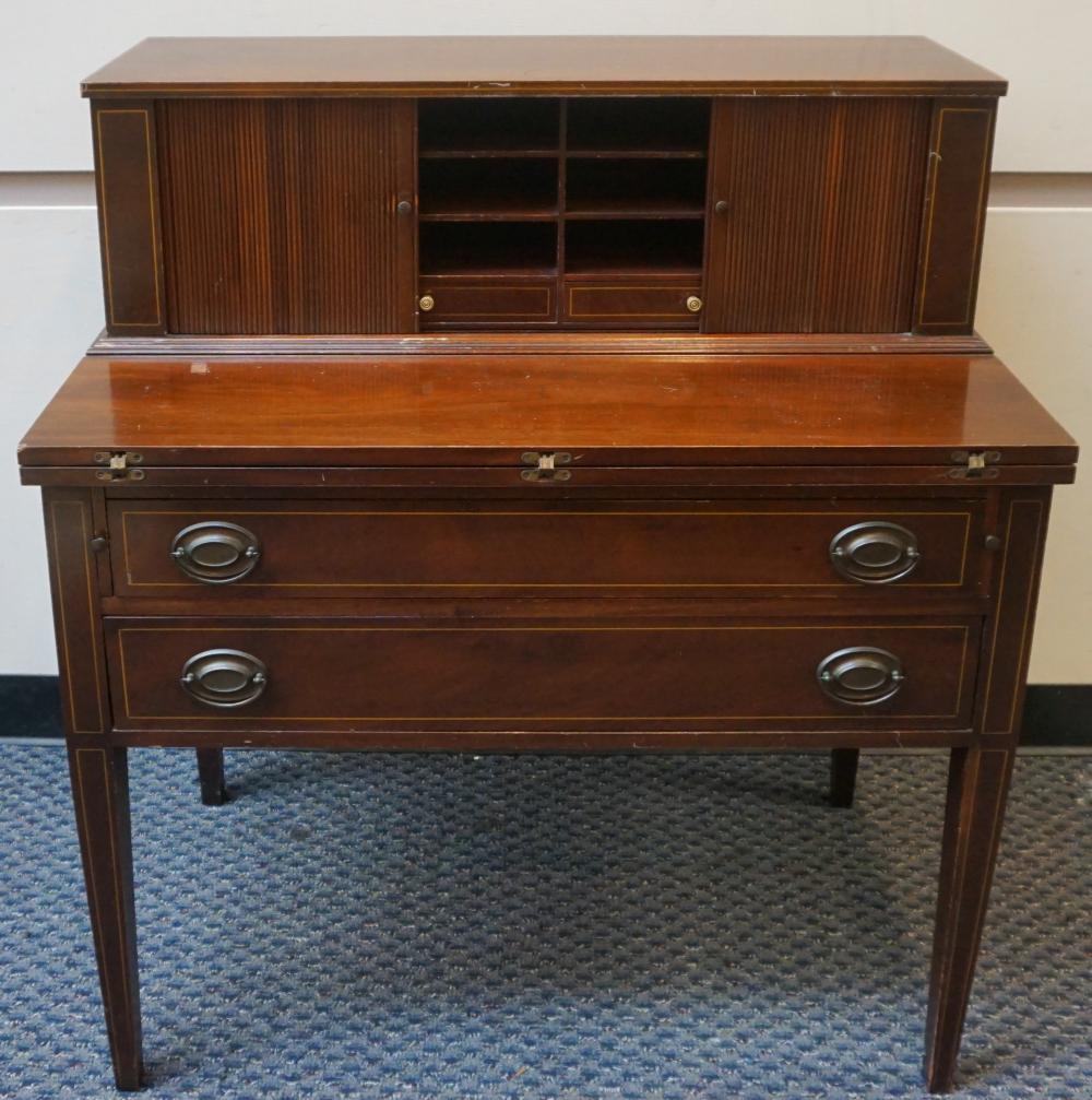 FEDERAL STYLE INLAID MAHOGANY