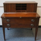 FEDERAL STYLE INLAID MAHOGANY
