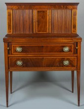 FEDERAL STYLE INLAID MAHOGANY