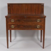 FEDERAL STYLE INLAID MAHOGANY