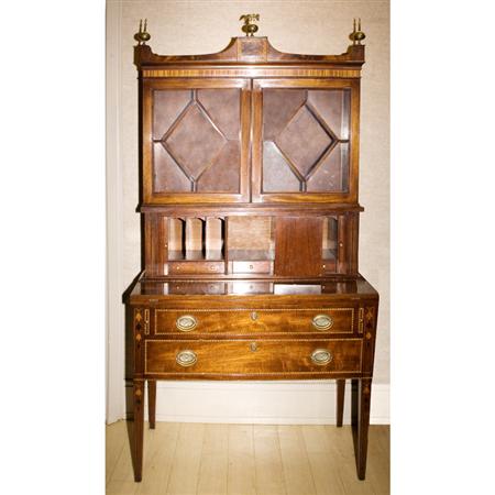Federal Style Inlaid Mahogany