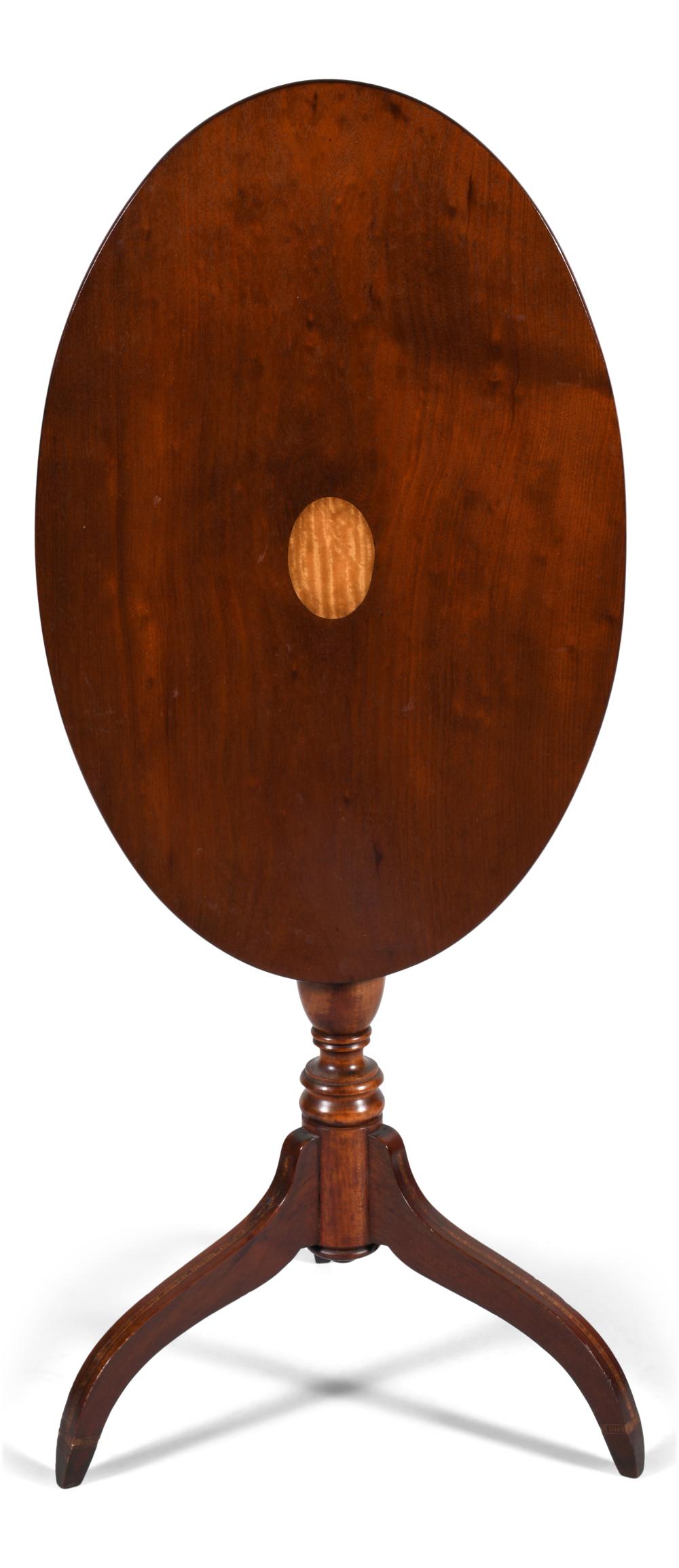 FEDERAL STYLE INLAID MAHOGANY