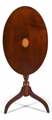 FEDERAL STYLE INLAID MAHOGANY