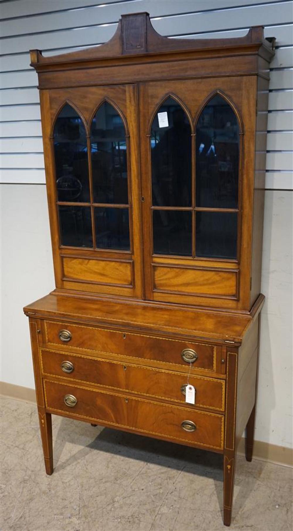 FEDERAL STYLE INLAID MAHOGANY