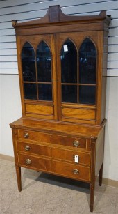 FEDERAL STYLE INLAID MAHOGANY