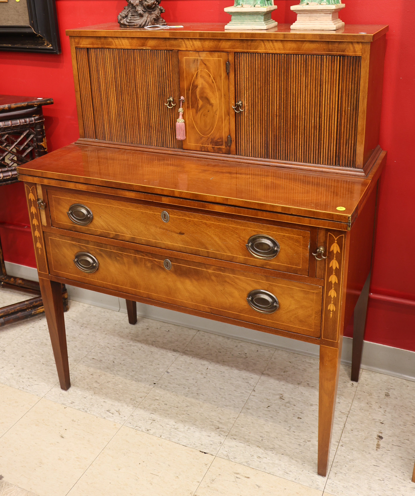 Federal Style Inlaid Mahogany