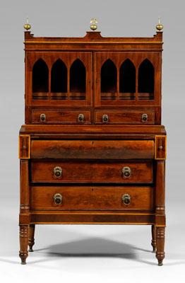 Federal style inlaid secretary