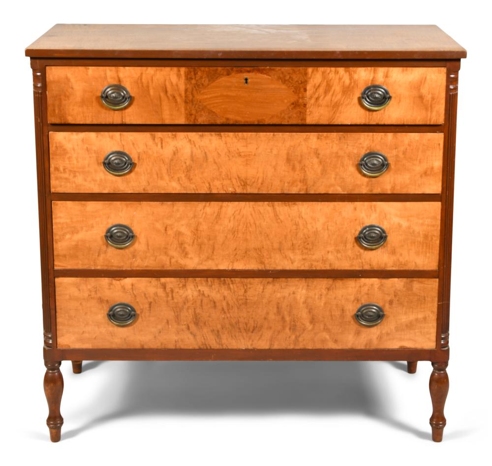 FEDERAL STYLE INLAID TIGER MAPLE