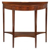 FEDERAL STYLE INLAID WALNUT DE