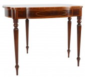 FEDERAL-STYLE LINE-INLAID MAHO