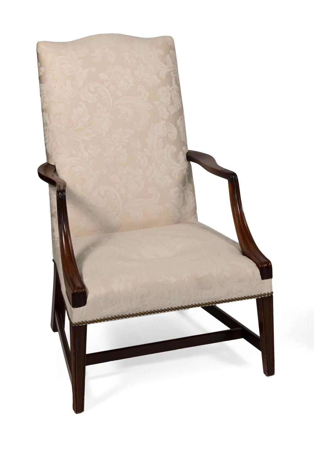 FEDERAL-STYLE LOLLING CHAIR CIRCA
