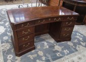 FEDERAL STYLE MAHOGANY AND BUR