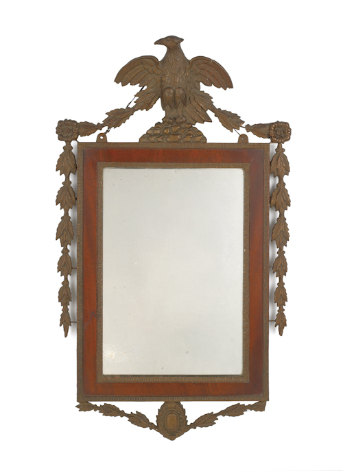 Federal style mahogany and giltwood
