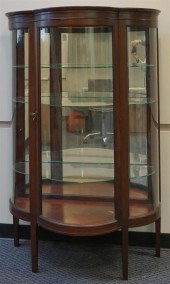 FEDERAL STYLE MAHOGANY BOW-FRO