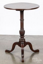 FEDERAL STYLE MAHOGANY CANDLES