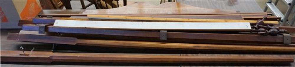 FEDERAL STYLE MAHOGANY CANOPY