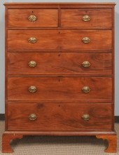 FEDERAL STYLE MAHOGANY CHEST O