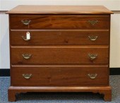 FEDERAL STYLE MAHOGANY CHEST O